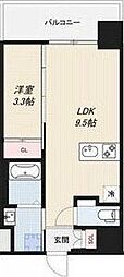 GRANPASEO新大阪 1LDKの間取図画像
