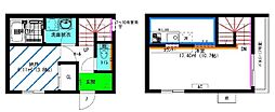 JR東海道本線 大府駅 徒歩3分の賃貸アパート 2階1LDKの間取り