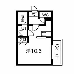 間取図画像 ワンルーム