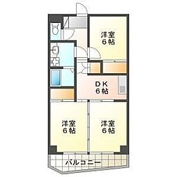 サンヒルズ松和花壇 2階