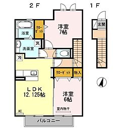 エスポワール 2階/-