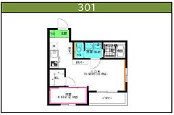 プラヴィーダ 3階/-