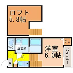 ハーモニーテラス元八事II 2階