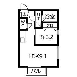 BELLE ROSE大江 WEST 1階/101