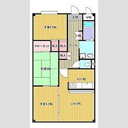 栄m.a. 3LDKの間取図画像