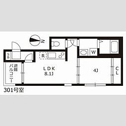 チェリーブロッサム新瑞橋 3階