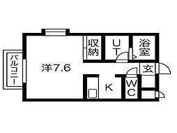 ラ・フォーレ萩原 1階
