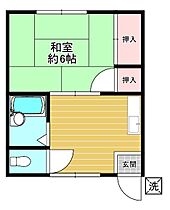 東京都江戸川区春江町５丁目（賃貸アパート1DK・2階・25.00㎡） その2