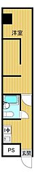 ペガサス・ステーション・プラザ小岩 1Kの間取図画像