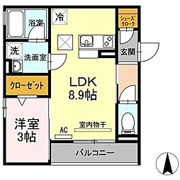 中村日赤駅 7.6万円