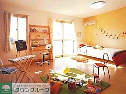 名古屋市営名城線 東別院駅 徒歩6分の賃貸アパート 1階2LDKのリビング/ダイニング