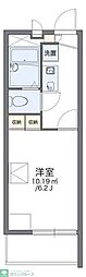 レオパレス志賀 1Kの間取図画像