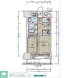 プレサンスTHE新栄 1LDKの間取図画像