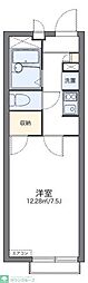 レオパレスWISH 1Kの間取図画像
