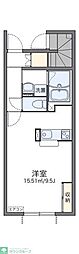 レオネクスト日比津 1Kの間取図画像
