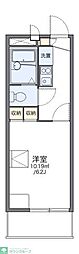 レオパレスヤマコ4 1Kの間取図画像