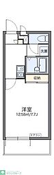レオパレス大塩 1Kの間取図画像