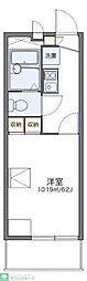 レオパレスFelix 1Kの間取図画像
