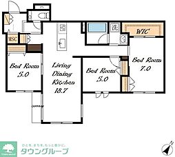 セレニティ本山 3LDKの間取図画像