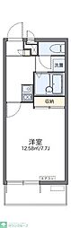 レオパレスコスモス 1Kの間取図画像