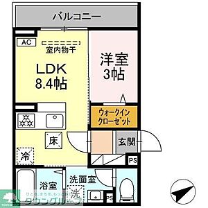 間取り：間取図