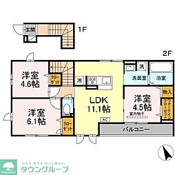 間取図画像 3LDK