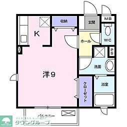 間取図画像 ワンルーム
