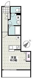 settleSHONAN 1Kの間取図画像