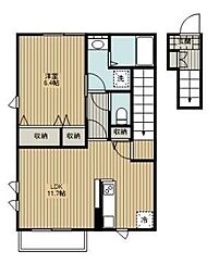 Confort 1LDKの間取図画像