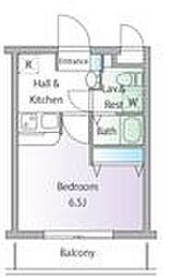 S-FORT玉川学園前 1Kの間取図画像