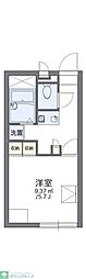 レオパレスバンビーナ 1Kの間取図画像