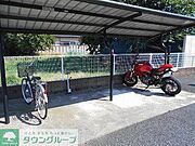 屋根付き駐輪場