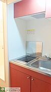 2口の電気コンロ付き
