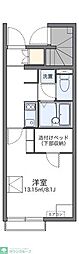 レオネクストメルベーユ川島 1Kの間取図画像