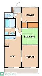 CENTURY吹上 3LDKの間取図画像