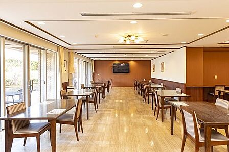 入居者専用のレストランです。