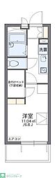 レオパレスサンモール 1Kの間取図画像
