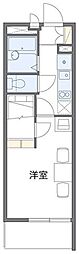 レオパレスサンモール 1Kの間取図画像