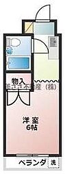 ハイム寺町 ワンルームの間取図画像