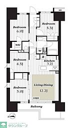 ルネ八王子トレーシア 10階4LDKの間取り