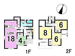 北方町加茂　9号棟　全11棟　新築戸建