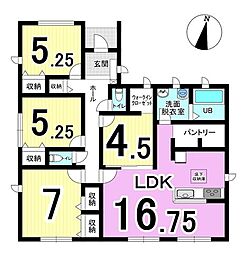 岐阜市萱場町の平屋　全1棟　新築戸建