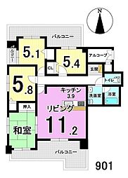 テラスノバ穂積只越 901号室