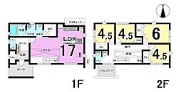 北方町柱本 2号棟 全2棟 新築戸建