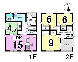 本巣市上真桑 4号棟 全7棟 新築戸建
