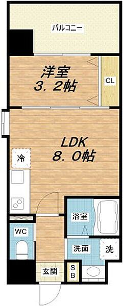 ビガーポリス486与力町公園II ｜大阪府大阪市北区同心1丁目(賃貸マンション1LDK・3階・29.52㎡)の写真 その2