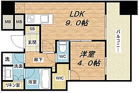 パークタワー北浜  ｜ 大阪府大阪市中央区北浜東（賃貸マンション1LDK・8階・37.06㎡） その2