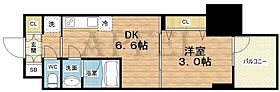 Dimus北浜  ｜ 大阪府大阪市中央区高麗橋1丁目5-8（賃貸マンション1DK・6階・25.42㎡） その2