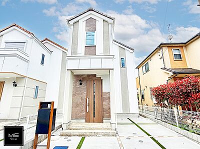 外観:3号棟 ■家族みんなが笑顔で過ごせる、安心感のある住まい 外観:3号棟 ■家族みんなが笑顔で過ごせる、安心感のある住まい