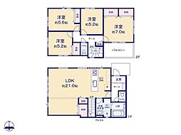 座間市座間1丁目3期 新築未入居戸建 全2棟 1号棟